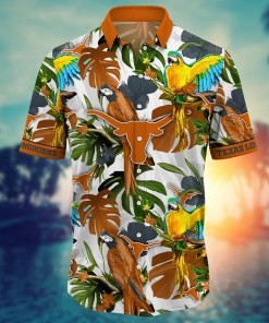 Texas Longhorns NCAA Flower Hawaii Shirt For Fans Ver 2