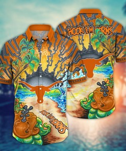 Texas Longhorns NCAA Flower Hawaii Shirt For Fans Ver 20