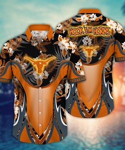 Texas Longhorns NCAA Flower Hawaii Shirt For Fans Ver 22