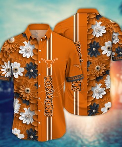 Texas Longhorns NCAA Flower Hawaii Shirt For Fans Ver 25