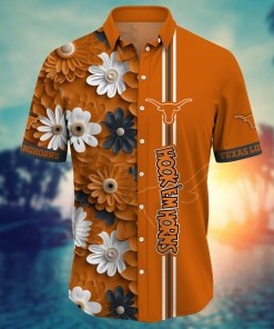 Texas Longhorns NCAA Flower Hawaii Shirt For Fans Ver 25
