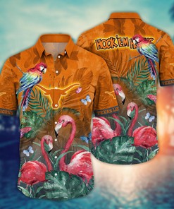 Texas Longhorns NCAA Flower Hawaii Shirt For Fans Ver 27