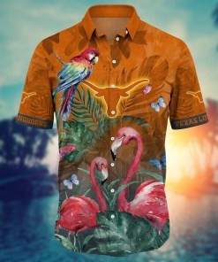 Texas Longhorns NCAA Flower Hawaii Shirt For Fans Ver 27