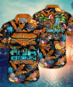 Texas Longhorns NCAA Flower Hawaii Shirt For Fans Ver 32