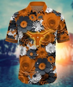 Texas Longhorns NCAA Flower Hawaii Shirt For Fans Ver 35