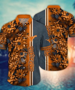 Texas Longhorns NCAA Flower Hawaii Shirt For Fans Ver 4