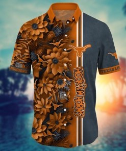 Texas Longhorns NCAA Flower Hawaii Shirt For Fans Ver 4