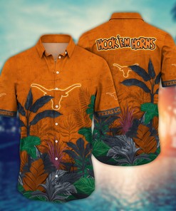 Texas Longhorns NCAA Flower Hawaii Shirt For Fans Ver 5