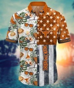 Texas Longhorns NCAA Flower Hawaii Shirt For Fans Ver 7
