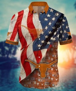 Texas Longhorns NCAA Flower Hawaii Shirt For Fans Ver 8