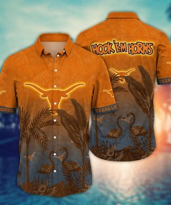 Texas Longhorns NCAA Flower Hawaii Shirt For Fans Ver 9