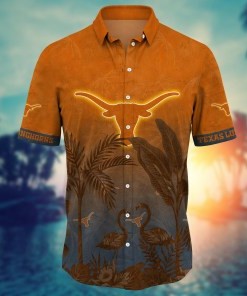 Texas Longhorns NCAA Flower Hawaii Shirt For Fans Ver 9