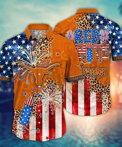 Texas Longhorns NCAA Hawaii Shirt Ver 2