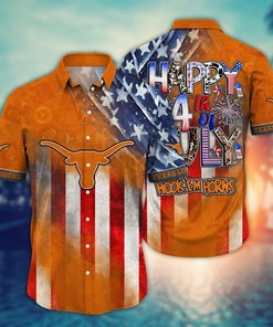 Texas Longhorns NCAA Hawaii Shirt Ver 3
