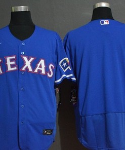 Texas Rangers 2020 Mlb Blue Jersey