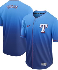Texas Rangers 2020 Mlb Gradient Blue Jersey