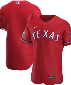 Texas Rangers 2020 Mlb Red Jersey