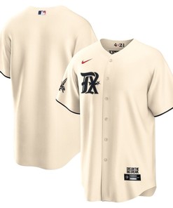 Texas Rangers 2023 City Connect Men Jersey - Cream