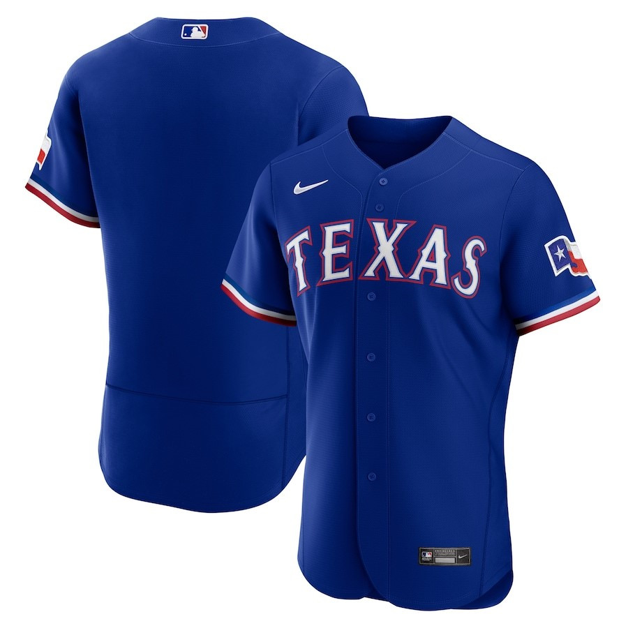 Texas Rangers Alternate Team Elite Jersey Royal Bluefink