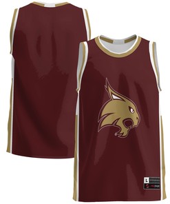 Texas State Bobcats Basketball Jersey - Maroon Ncaa