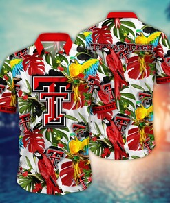 Texas Tech Red Raiders NCAA Flower Hawaii Shirt For Fans Style 1