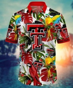 Texas Tech Red Raiders NCAA Flower Hawaii Shirt For Fans Style 1