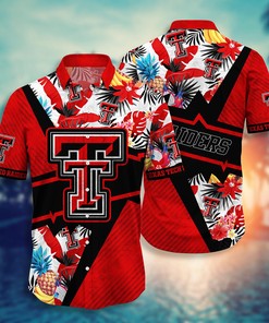 Texas Tech Red Raiders NCAA Flower Hawaii Shirt For Fans Style 12