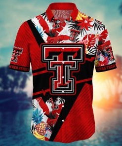 Texas Tech Red Raiders NCAA Flower Hawaii Shirt For Fans Style 12