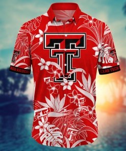 Texas Tech Red Raiders NCAA Flower Hawaii Shirt For Fans Style 14