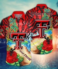 Texas Tech Red Raiders NCAA Flower Hawaii Shirt For Fans Style 19