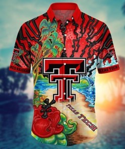 Texas Tech Red Raiders NCAA Flower Hawaii Shirt For Fans Style 19