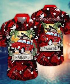 Texas Tech Red Raiders NCAA Flower Hawaii Shirt For Fans Style 2