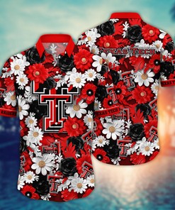 Texas Tech Red Raiders NCAA Flower Hawaii Shirt For Fans Style 22