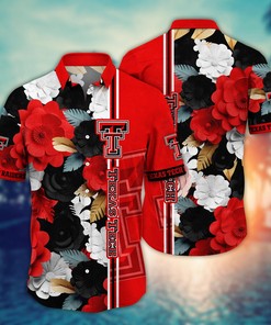 Texas Tech Red Raiders NCAA Flower Hawaii Shirt For Fans Style 25