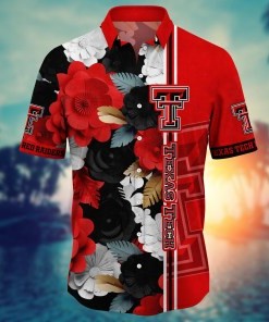 Texas Tech Red Raiders NCAA Flower Hawaii Shirt For Fans Style 25