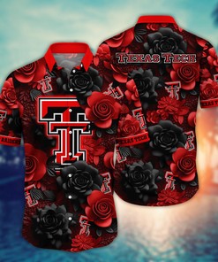 Texas Tech Red Raiders NCAA Flower Hawaii Shirt For Fans Style 3
