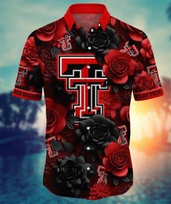 Texas Tech Red Raiders NCAA Flower Hawaii Shirt For Fans Style 3