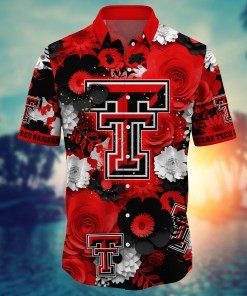 Texas Tech Red Raiders NCAA Flower Hawaii Shirt For Fans Style 35