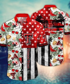 Texas Tech Red Raiders NCAA Flower Hawaii Shirt For Fans Style 6
