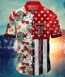 Texas Tech Red Raiders NCAA Flower Hawaii Shirt For Fans Style 6