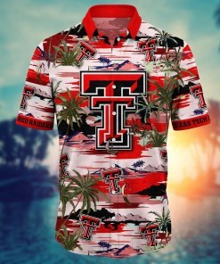 Texas Tech Red Raiders NCAA Flower Hawaii Shirt For Fans Style 9