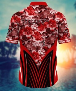 Texas Tech Red Raiders NCAA Hawaiian Shirt, Aloha Shirt Style 1