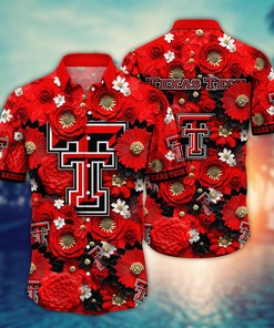 Texas Tech Red Raiders NCAA Hawaiian Shirt for This Summer Customize Shirt Any Team