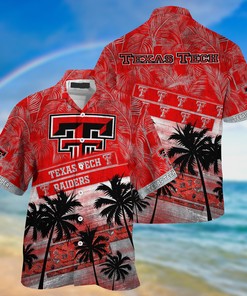 Texas Tech Red Raiders NCAA Palm Tree Pattern Hawaii Shirt For Sports Fans