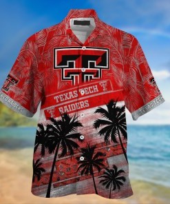 Texas Tech Red Raiders NCAA Palm Tree Pattern Hawaii Shirt For Sports Fans