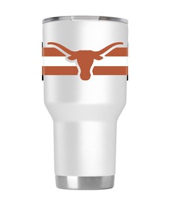 Texas White Tumbler - Great for Texas Fans