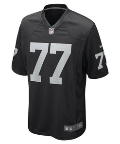 Thayer Munford Jr. Las Vegas Raiders Game Player Jersey - Black