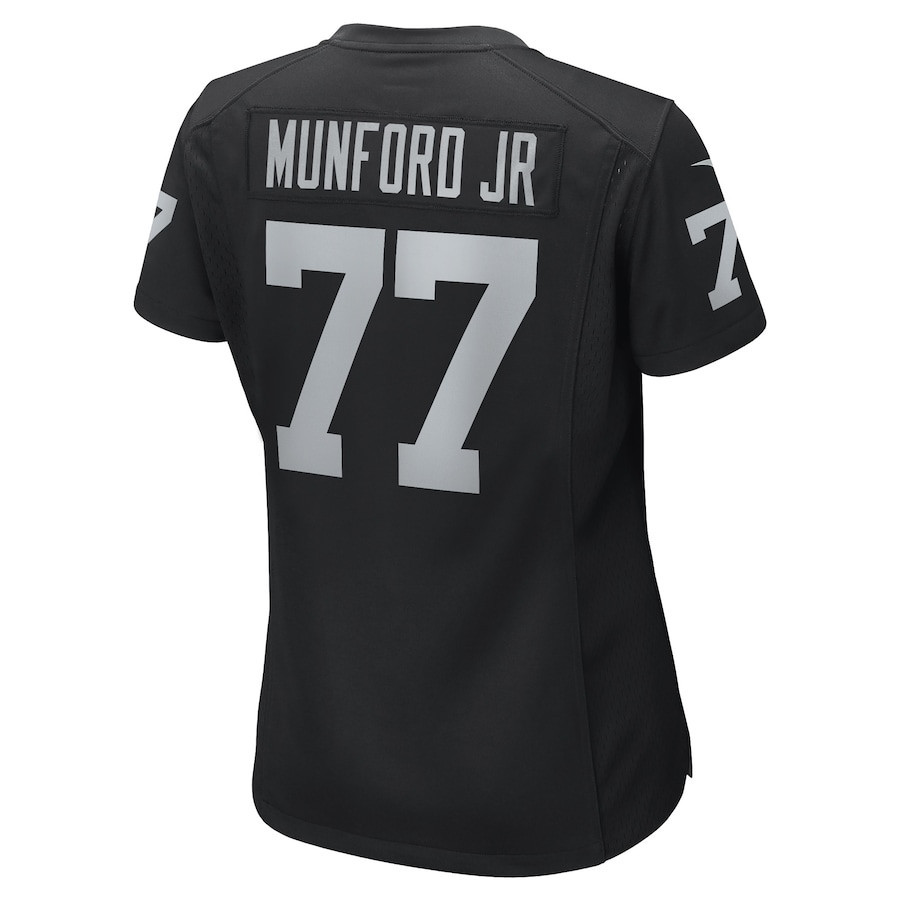 Thayer Munford Jr. Las Vegas Raiders Women's Game Player Jersey - Black