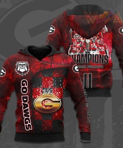 The Best Georgia Bulldogs 3D Hoodie
