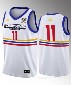 The CrawsOver Pro-Am Trae Young 11 Atlanta Hawks White Jersey Seattle 2022